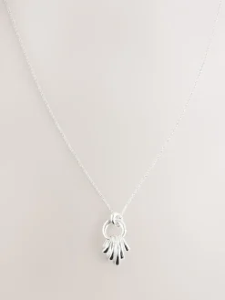 - Stacked Hoop Pendant Necklace*Next New