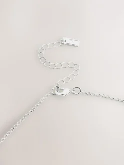 - Stacked Hoop Pendant Necklace*Next New