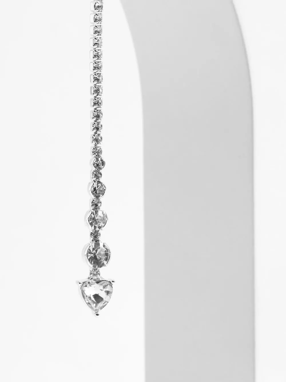 Zilverkleurig - Y-ketting met ronde schakels*Next Discount