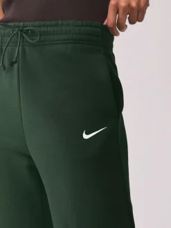 Zilverspar Groen - Sportswear Phoenix Fleece High Waisted Wide Leg Joggers*Nike Discount