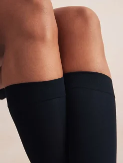 Zwart - 60 Denier kniehoge sokken set van 3*Next Sale