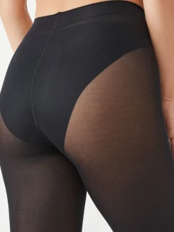 Zwart - 80 denier ondoorschijnende panty*Next Clearance