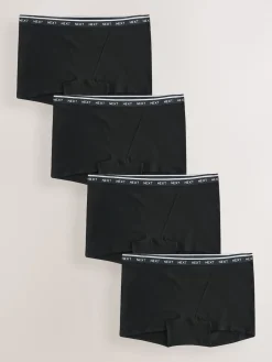 - 4 Katoenen slipjes met logotailleband*Next New