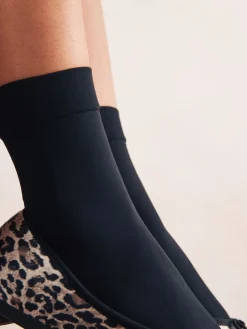 Zwart - 3 Paar 60 denier enkelsokken*Next Online