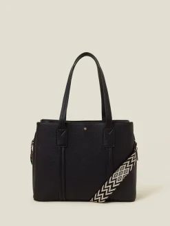 - Webbing Strap Tote Bag*Accessorize Hot