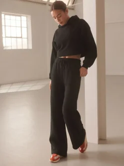 Zwart - Actieve cropped hoodie*Next Discount