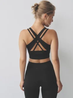 Zwart - Actieve sportbeha voor volle buste*Next Hot