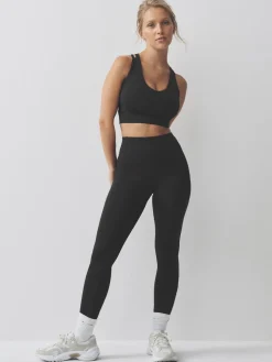 Zwart - Actieve sportbeha voor volle buste*Next Hot