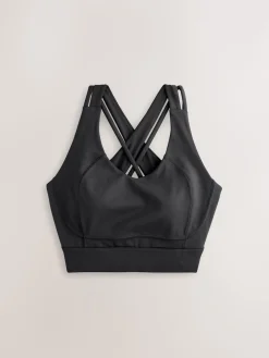 Zwart - Actieve sportbeha voor volle buste*Next Hot