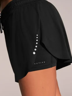 - Active Sports Hardloopshorts met jerseylagen en zakken*Next Outlet