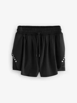 - Active Sports Hardloopshorts met jerseylagen en zakken*Next Outlet
