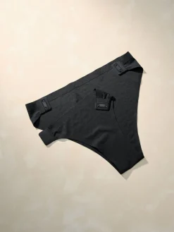 Zwart - Adaptive Animal Jacquard Knickers*Next New