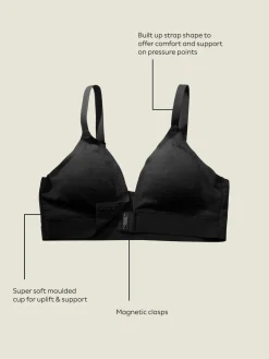 Zwart - Adaptive Animal Jaquard Bralette*Next New