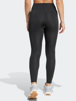 Zwart - Optime Essentials legging met opbergzakje en volledige lengte*adidas Hot