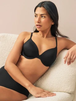 Zwart - A-E Afvlakkende Ultimate Comfort Beha's 2 Verpakking*Next Outlet