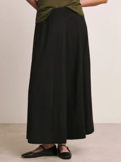 - Anthology By Premium Linen Mix Seam Detail Skirt*JD Williams Clearance