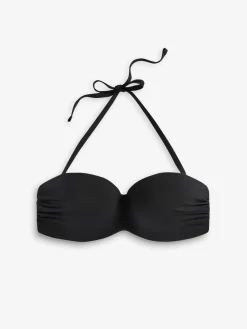 Zwart - Bandeaubikinitop met beugel*Next Sale