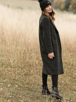 Zwart - ® Saltburn beanie-muts met pompon*Barbour