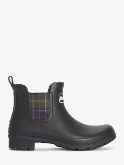 - ® Tartan Check Kingham Chelsea Wellington Boots*Barbour