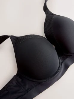 Zwart - B-G High Impact Dry Tech Full Cup Wired Sports Bras 2 Pack*Next Online