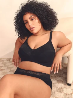 - B-H Beha met volledige ondersteuning, volle cups, zonder beugel, van katoen en met ultiem comfort*Next New