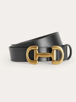 - - Snaffle leren riem met rand*Boden Hot