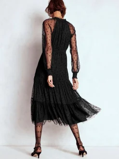 - Lucille Tulle Midi Dress*Boden Outlet