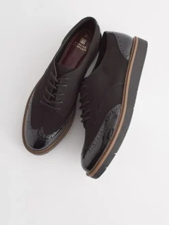 - Brogue Lace Up Chunky Sole Shoes*Next