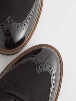 - Brogue Lace Up Chunky Sole Shoes*Next