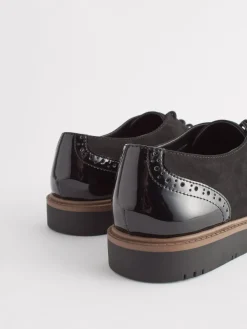 - Brogue Lace Up Chunky Sole Shoes*Next