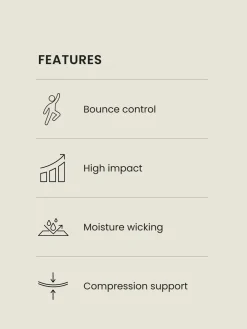 - C-H Active sportbeha Antibounce Dry Tech met extra hoge impact*Next Hot