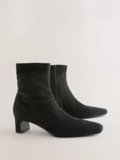 - Chisel Toe Block Heel Sock Boots*Next Online