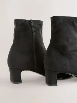 - Chisel Toe Block Heel Sock Boots*Next Online