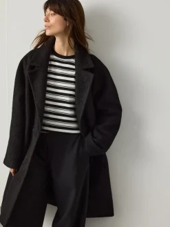 - Coatigan met knopen en reverskraag*Next Best