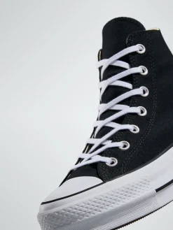 - Lift - Bleke hoge sneakers met plateauzool*Converse New