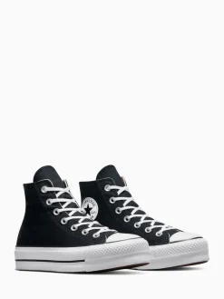 - Lift - Bleke hoge sneakers met plateauzool*Converse New