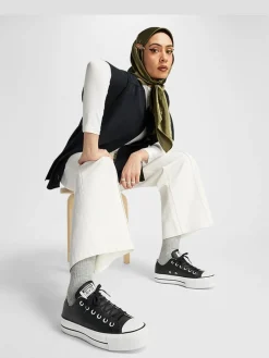 - Platform Lift Chuck Ox sneakers van leer*Converse Outlet