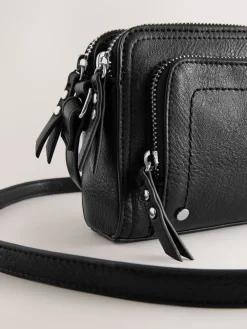 - Crossbodytas met dubbele rits*Next Sale