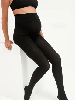 Zwart - 3D 100-draadse zwangerschapsmaillot*Next Discount