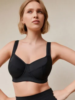 - DD+ Non Pad Full Cup Dry Tech High Impact Sports Bra*Next Outlet