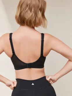 - DD+ Non Pad Full Cup Dry Tech High Impact Sports Bra*Next Outlet