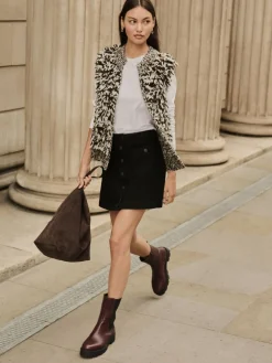 - Denim Patch Pocket Mini Skirt*Next Online