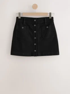 - Denim Patch Pocket Mini Skirt*Next Online