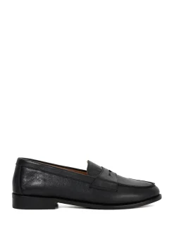 - Ginelli Flexi Sole Leather Penny Loafers*Dune London New