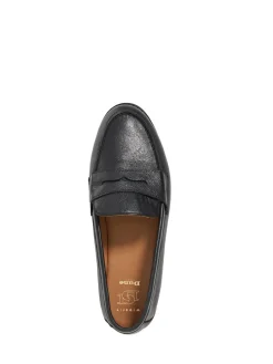 - Ginelli Flexi Sole Leather Penny Loafers*Dune London New