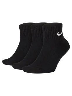 - Enkel - Everyday set van 3 paar verzachte sokken met boord*Nike Clearance