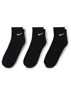 - Enkel - Everyday set van 3 paar verzachte sokken met boord*Nike Clearance