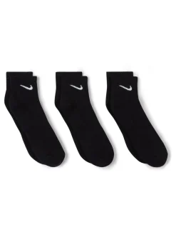 - Enkel - Everyday set van 3 paar verzachte sokken met boord*Nike Clearance