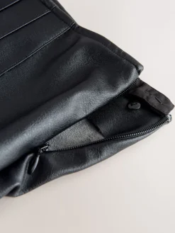 - Faux Leather Midi Kilt Skirt*Next Hot