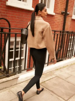 - Fleece Lined Warm Handle Cosy Jersey Denim Leggings*Next Online